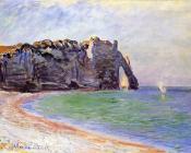 克劳德 莫奈 : Etretat, the Porte d'Aval